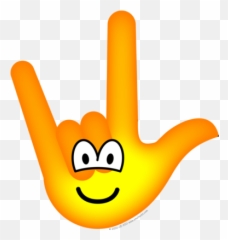 Emoticons Emofaces - Smiley For I Love You Emoji,B Emoticon