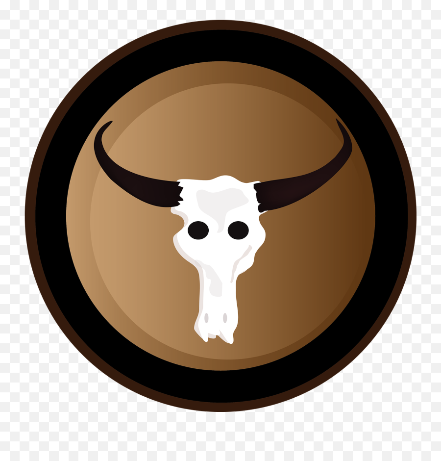 Logo The Cow Animals Free Pictures - Skull Emoji,Chicken Bone Emoji