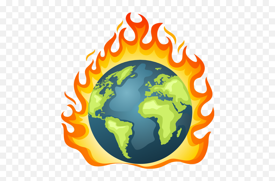 Forbidden Emoji - Large Black World Map,Dumpster Fire Emoji
