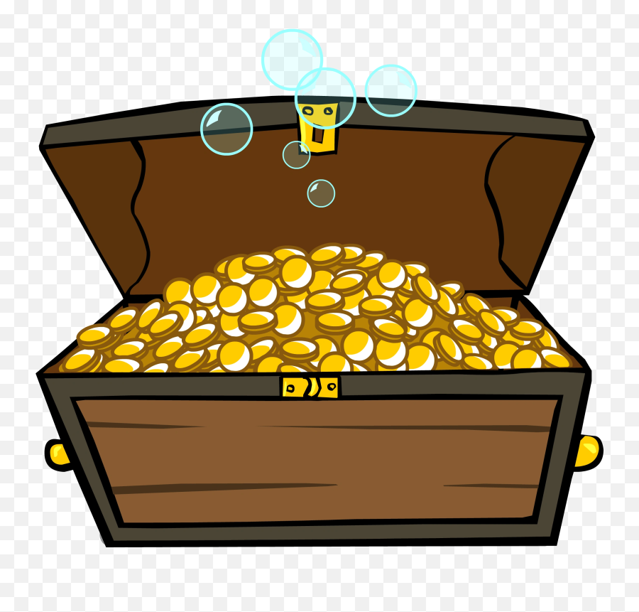 Treasure Chest - Transparent Treasure Chest Cartoon Emoji,Hanukkah Emojis