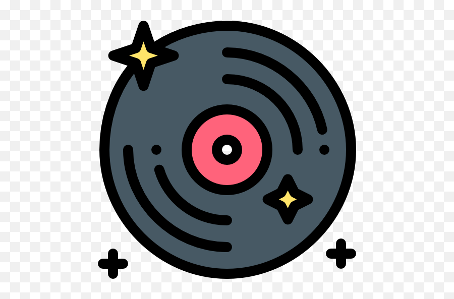 Vinyl Record Icon At Getdrawings - Charing Cross Tube Station Emoji,Vinyl Record Emoji