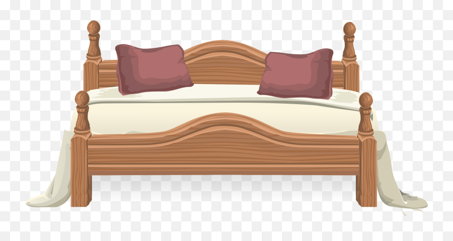 Couch Clipart Bedroom Couch Bedroom - Large Bed Clipart Emoji,Sofa Emoji