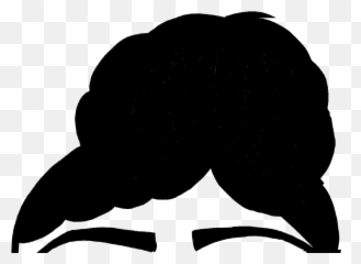 Natural Hair Clipart Black And White - Hair Png Clip Art Emoji,Natural Hair Emoji