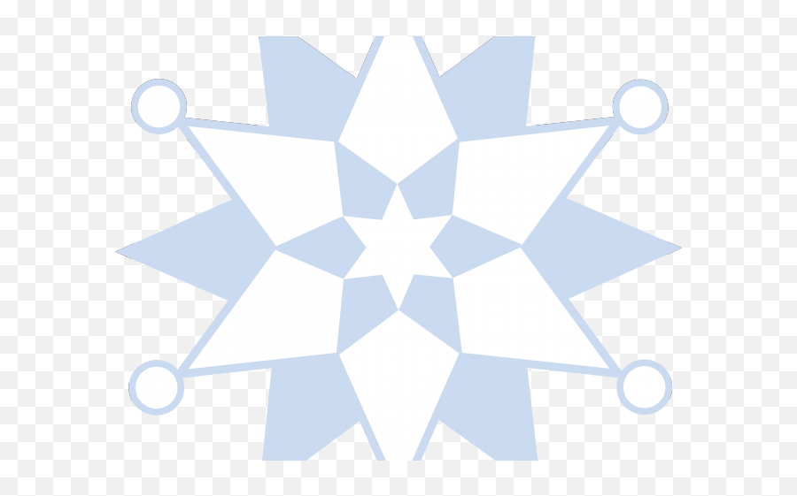Snowflakes Clipart Solid - Sticker Png Download Full Circle Emoji,Snowflake Emoji Transparent