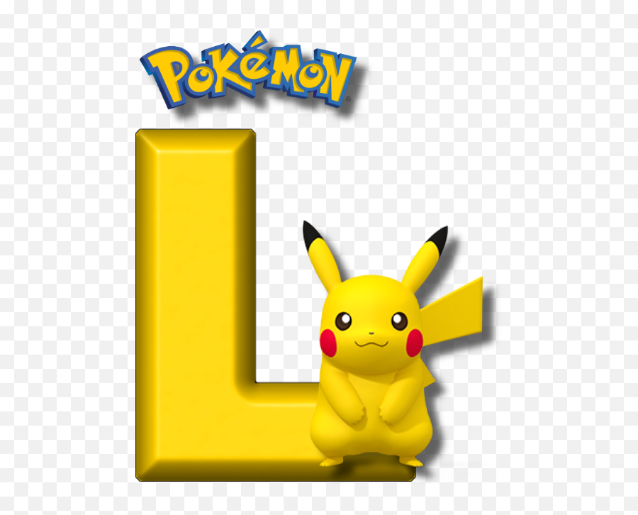 Abecedario De Pikachu De Pokémon Pikachu Alphabet - Oh My Abecedario De Pikachu Emoji,Pikachu Emoji Text