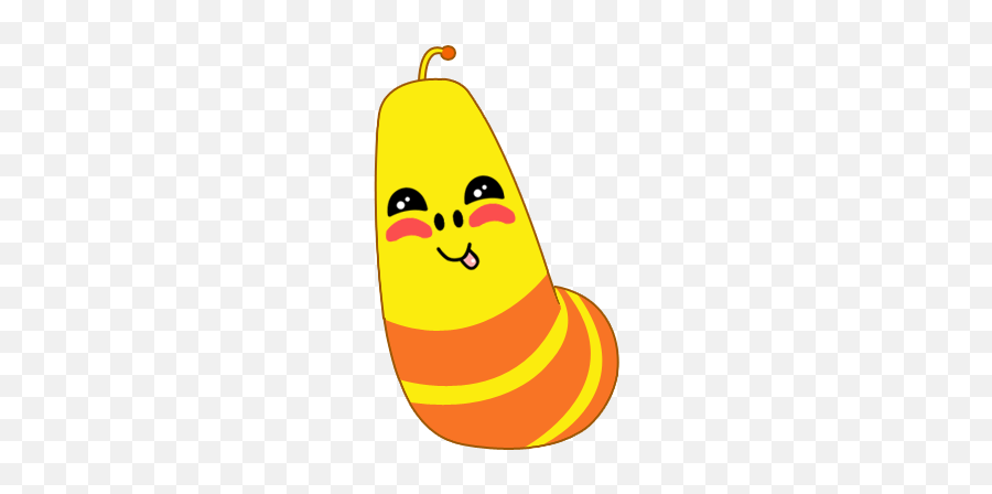 Game Sleepy Grub - Cartoon Sticker For Chatting Clip Art Emoji,Banana Emojis