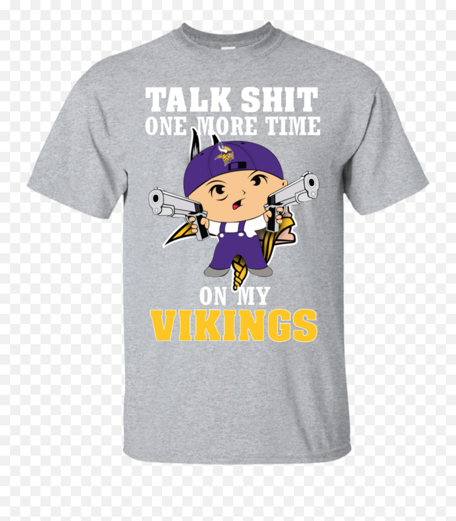 Talk Shit One More Time On My Vikings - Teezbeezcom Best Cat Shirt Emoji,Dak Prescott Emoji