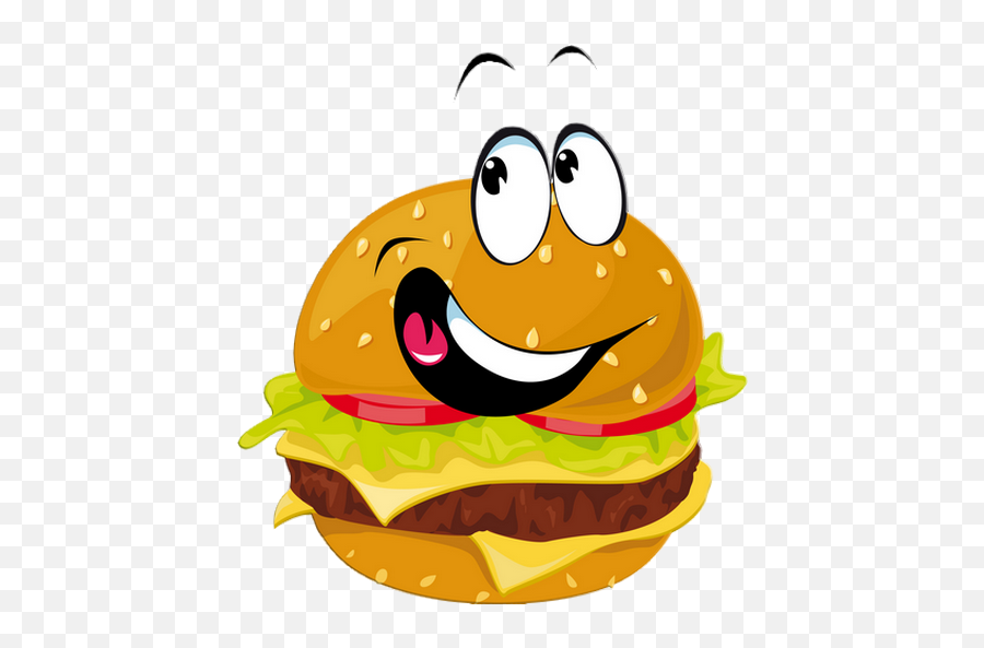 Smiley Émoticône Clipart Cartoon - Cartoon Apple Clipart Emoji,Emoji Hamburger