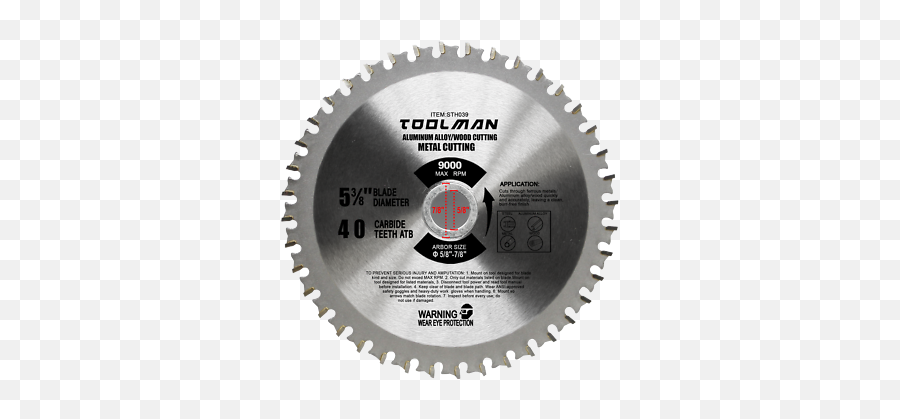 Toolman Circular Saw Blade Universal - Saw Blade Emoji,Saw Emoji