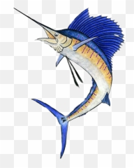 Pez Espada Sticker By Renzo Diaz - Watercolor Sailfish Emoji,Emoji Pez