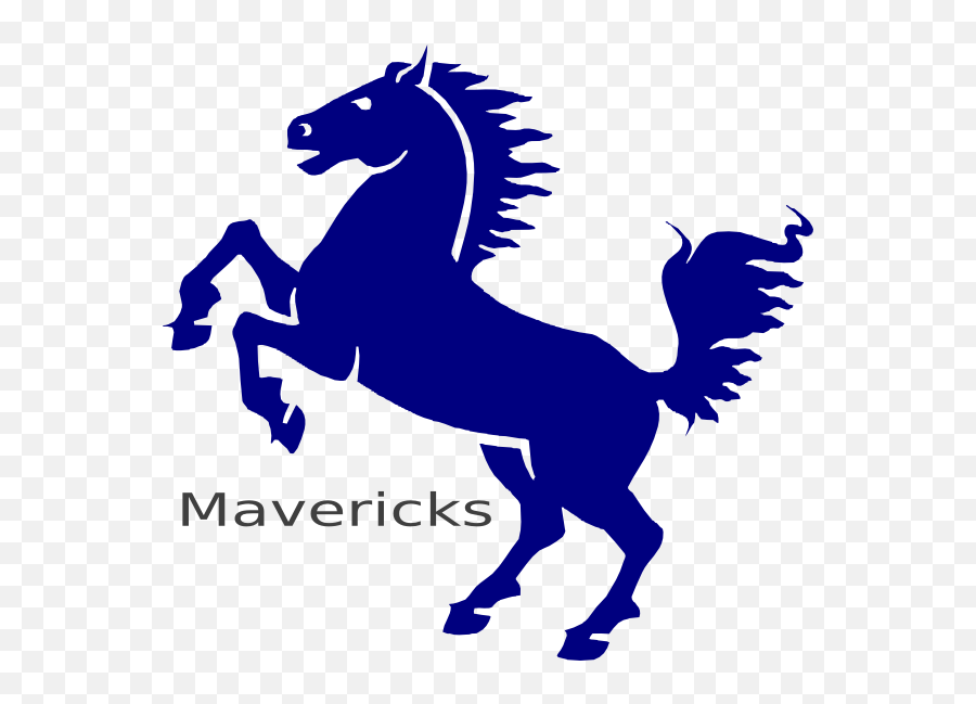 Mustang Clipart Maverick Mustang - Maverick Horse Clipart Emoji,Horse And Muscle Emoji