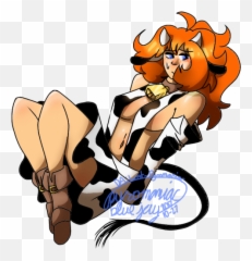 Cow Natalie - Epic Battle Fantasy Natalie Fanservice Emoji,Lewd Emojis