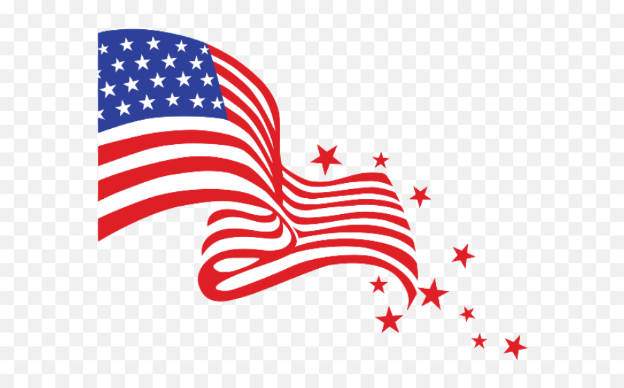 Ftestickers America Americanflag Amer - Transparent Background Us Flag Clipart Emoji,Emoji American Flag