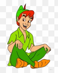 Dark Peter Pan Shadow Transparent Png - Clipart Of Peter Pan Emoji,Peter Pan Emoji