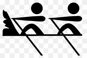Dragon Boat Pictogram - Rowing Clipart Emoji