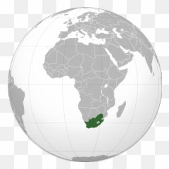South Africa - Sudan World Map Emoji