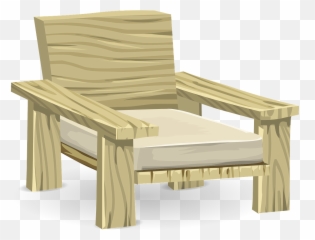 Chair Wood Wooden Furniture Interior Emoji