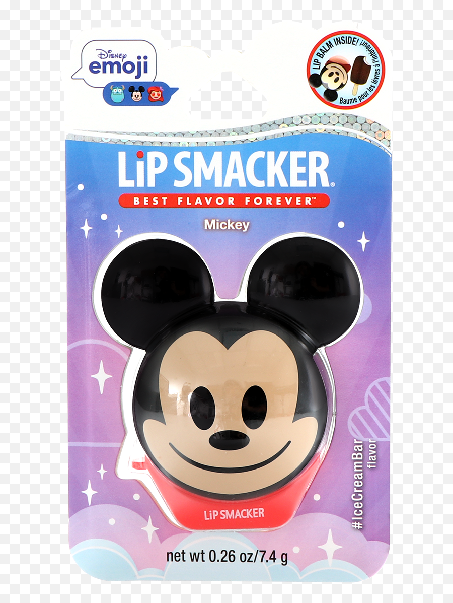 Bálsamo Labial Disney Emoji Mickey - Lip Smacker Minnie Mouse,Sombra Emoji