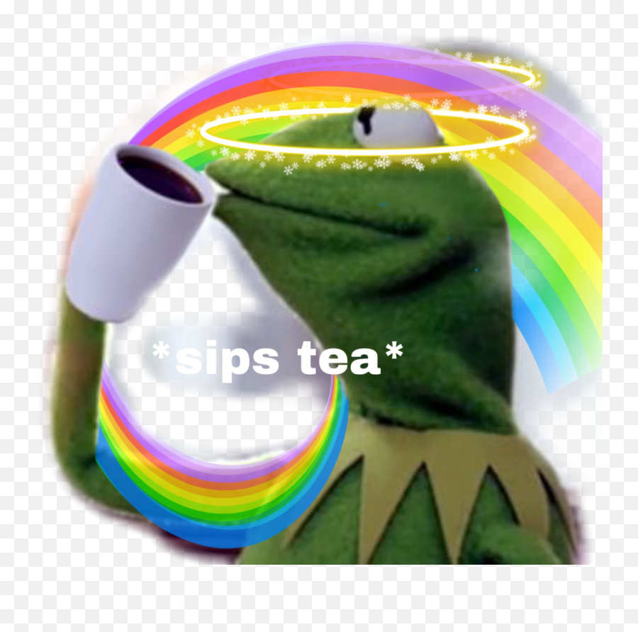 Kermit - He Massages Your Feet Emoji,Kermit Sipping Tea Emoji