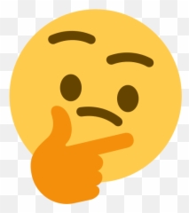 Emoji Directory - Transparent Discord Emojis,Thinking Emoji Distorted