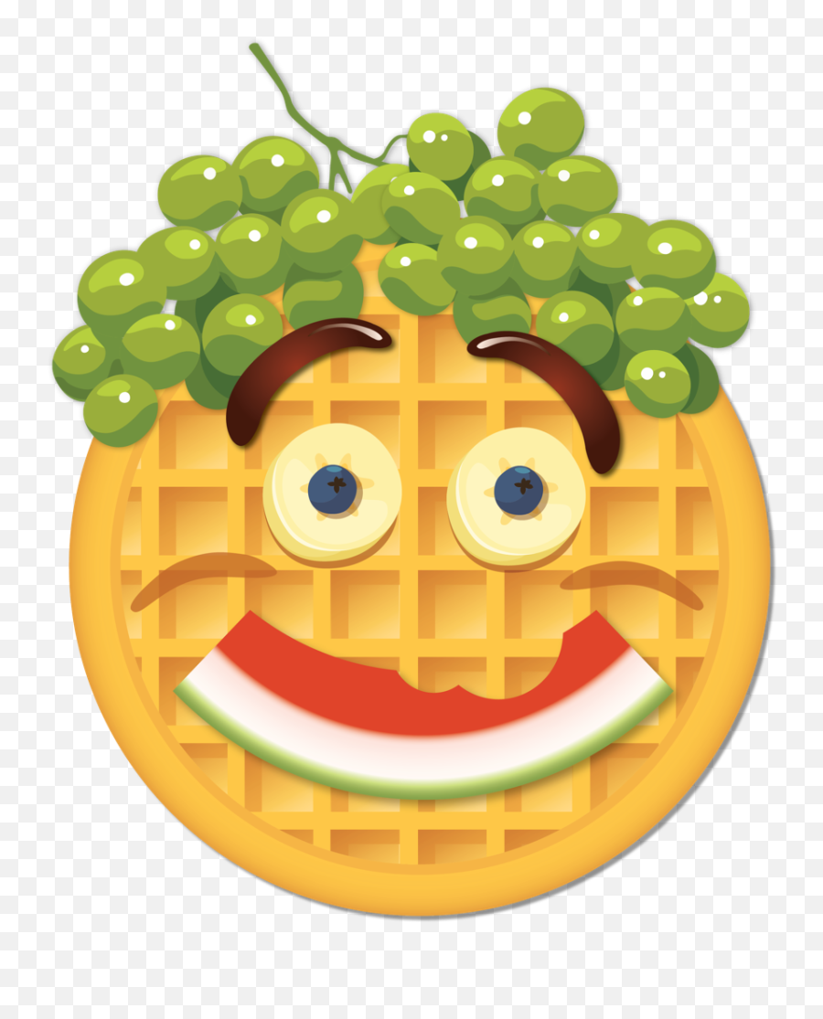 Eggo Waffle Cereal Is - Cartoon Emoji,Waffle Emoticon