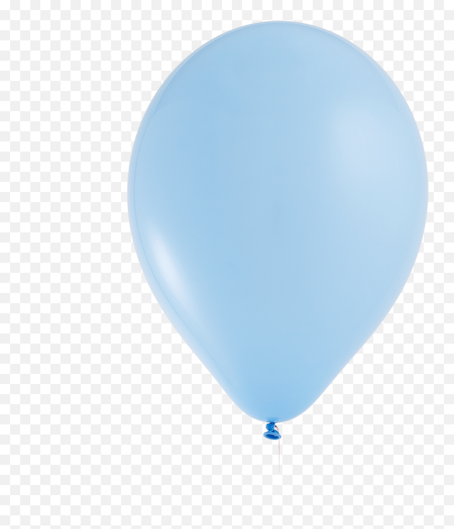 Pale Blue Party Balloons - Balloon Emoji,Blue Balloon Emoji