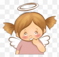 Angelito Cute Stickers For Whatsapp - Sticker Emoji,Emoji Angelito
