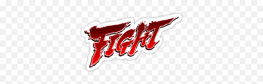 Streetfighter Fight Stickers By Edskimo8 Redbubble Street - Street Fighter Fight Png Emoji,Snowmobile Emoji