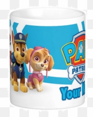 Personalized Paw Patrol Kids Plastic Mug 11oz 3 - Paw Patrol Emoji,Shot Glass Emoji