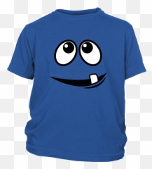 Smiling Monsteru0027s Face 1 Tooth Youth T - Shirt Egoteest 2019 Stl Blues Roster Shirt Emoji,Tooth Emoticon