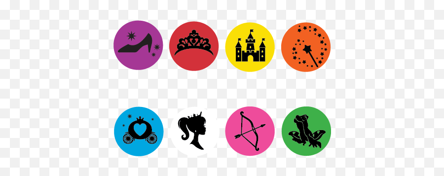 Princess Snap Collection - Circle Emoji,Princess Emoticon