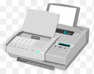 13 Black Fax Machine Icon Image - No Background Emoji