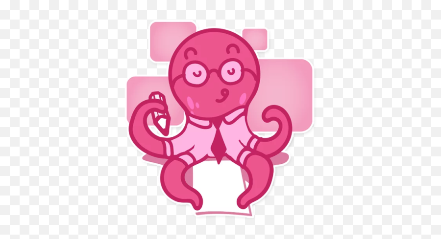 Octopus Emoji Stickers By Mohamed Taoufik - Clip Art,Dragon Emoji Iphone