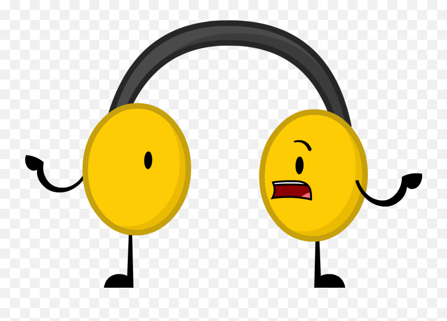 Download Hd Headphones V4 - Smiley Transparent Png Image Happy Emoji,Headphone Emoji