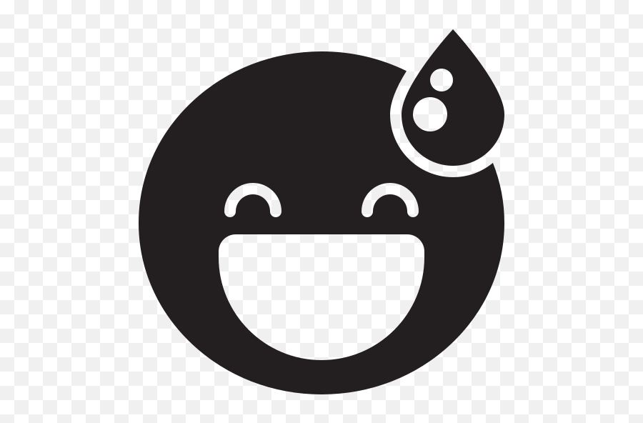 Sweat - Free Smileys Icons Happy Emoji,Sweat Drops Emoji