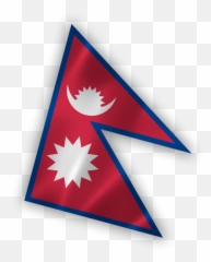 Nepal And India Flag Transparent Png - Indo Emoji