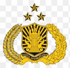 Pin - Indonesian National Police Emoji,Police Badge Emoji