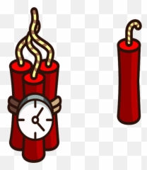 Explosion Clipart Dynomite Explosion - Tnt Dynamite Cartoon Emoji,Dynamite Emoji
