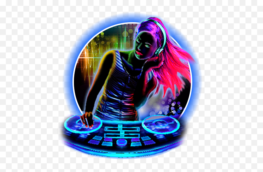 Neon Rock Dj Music Theme - K Boom Hits 469 Emoji,Dj Emojis