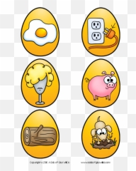 Easter Match - Esquema Corporal Para Niños Emoji,Dab Emoticon