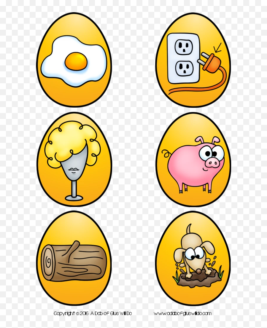 Easter Match - Esquema Corporal Para Niños Emoji,Dab Emoticon