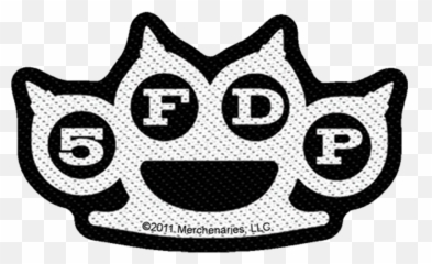 Cutout Patch - Five Finger Death Punch Logo Emoji,Punch Emoticon