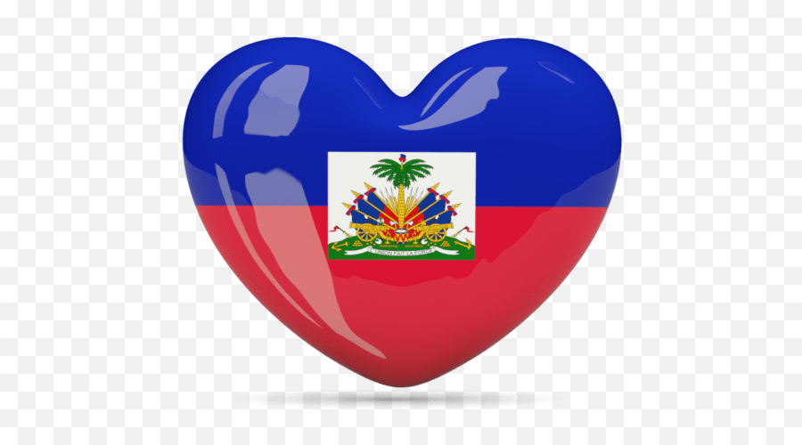Haitian Flag Transparent Png Clipart - Haiti Heart Flag Emoji,Haitian Emoji