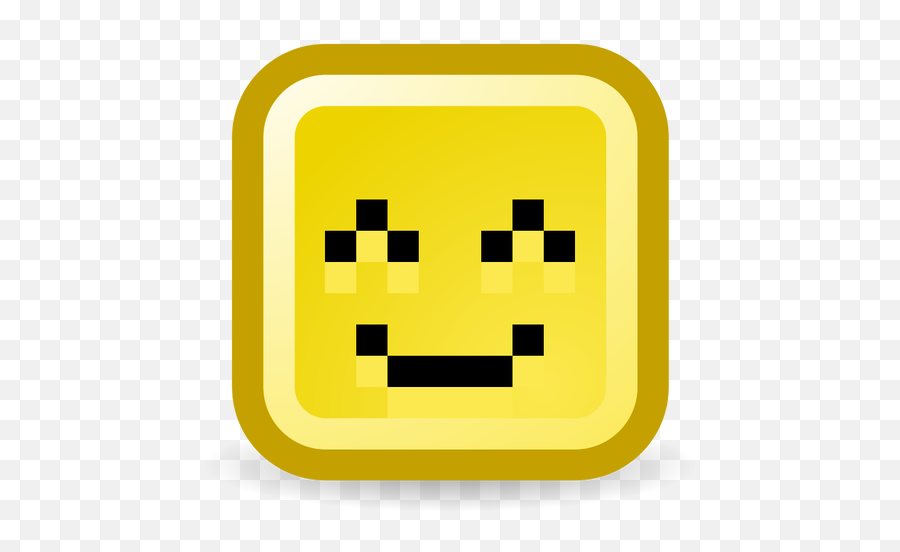 Happy Smiley Vector Icon - Imagem De Pixel Art Sad Emoji,Birthday Emoji