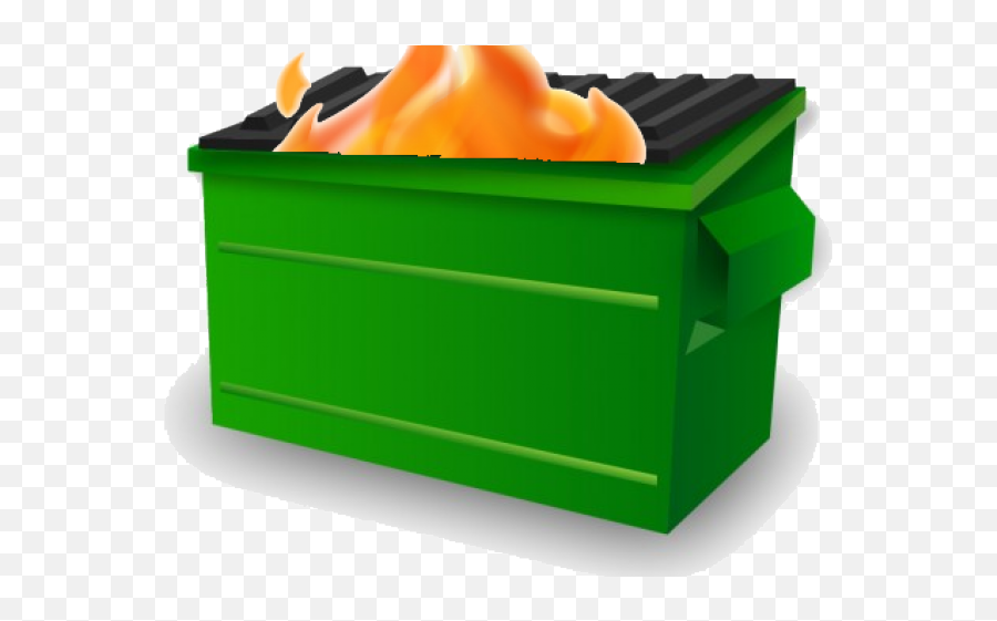 Dumpster Fire Emoji Slack Transparent Cartoon - Dumpster Fire Clip Art,Fire Emoji Png