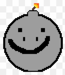 Pixilart - Blue Ribbon Award Vector Emoji,Bomb Emoticon