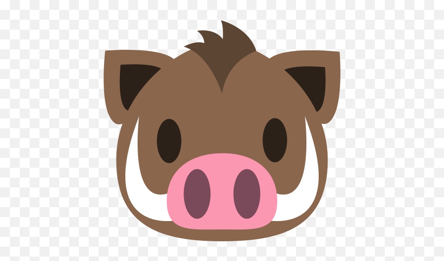 Emojione 1f417 - Boar Emoji Png,Pig Emoji