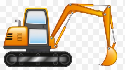 Emoji - Bulldozer,Construction Equipment Emoji