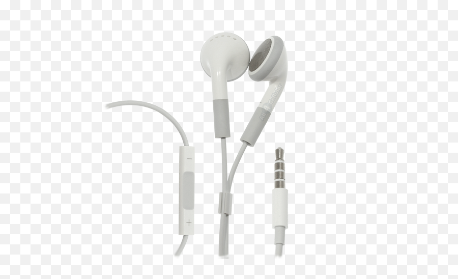 Apple Iphone Earbuds With Remote Mic - Iphone Transparent Headphones Png Emoji,Earbuds Emoji