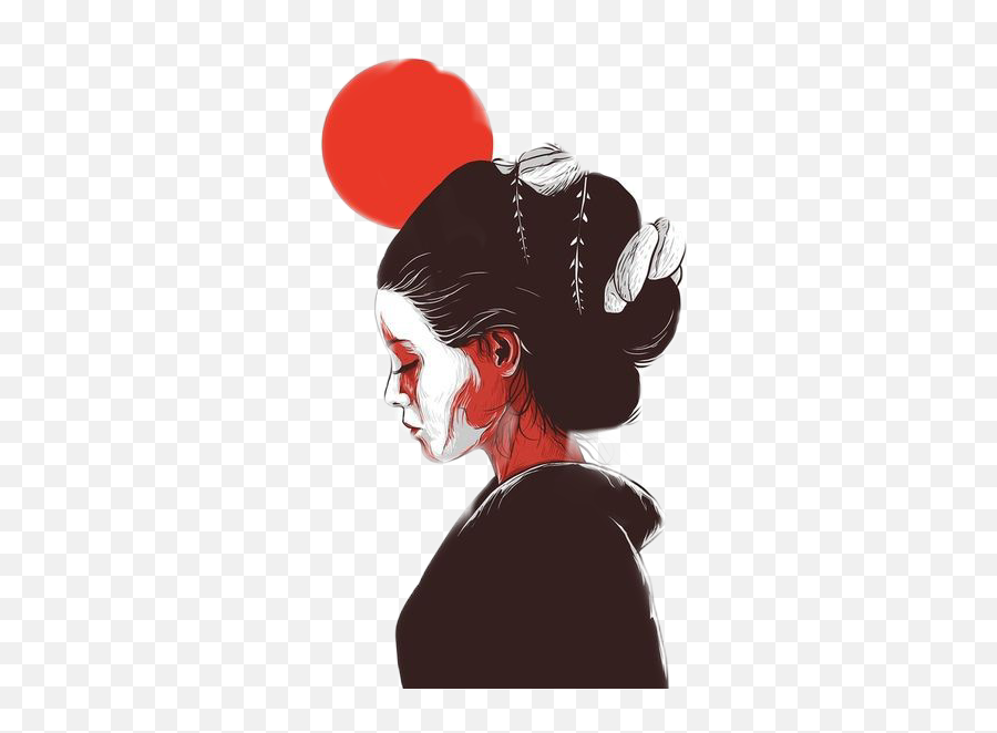 Japan Geisha Gashina Underverse - Japan Dibujos Emoji,Geisha Emoji